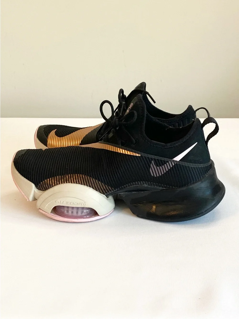 Nike Air Max SuperRep HIIT Training Shoes Black Pink Rose Gold Women’s Trainers